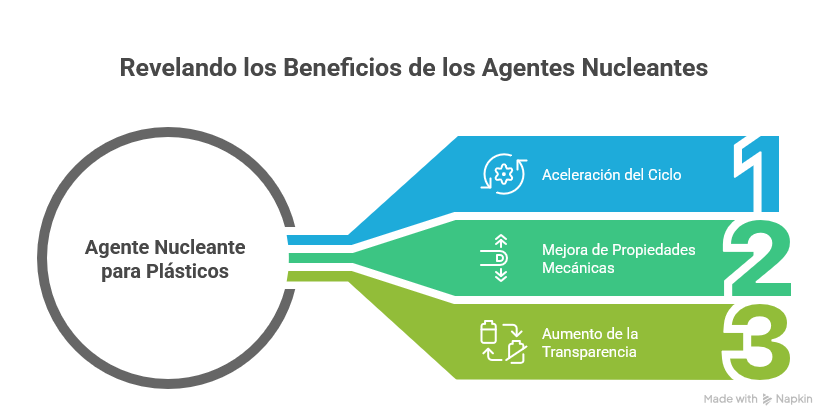agente nucleante para plasticos